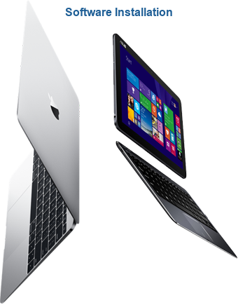 Software installation on laptop